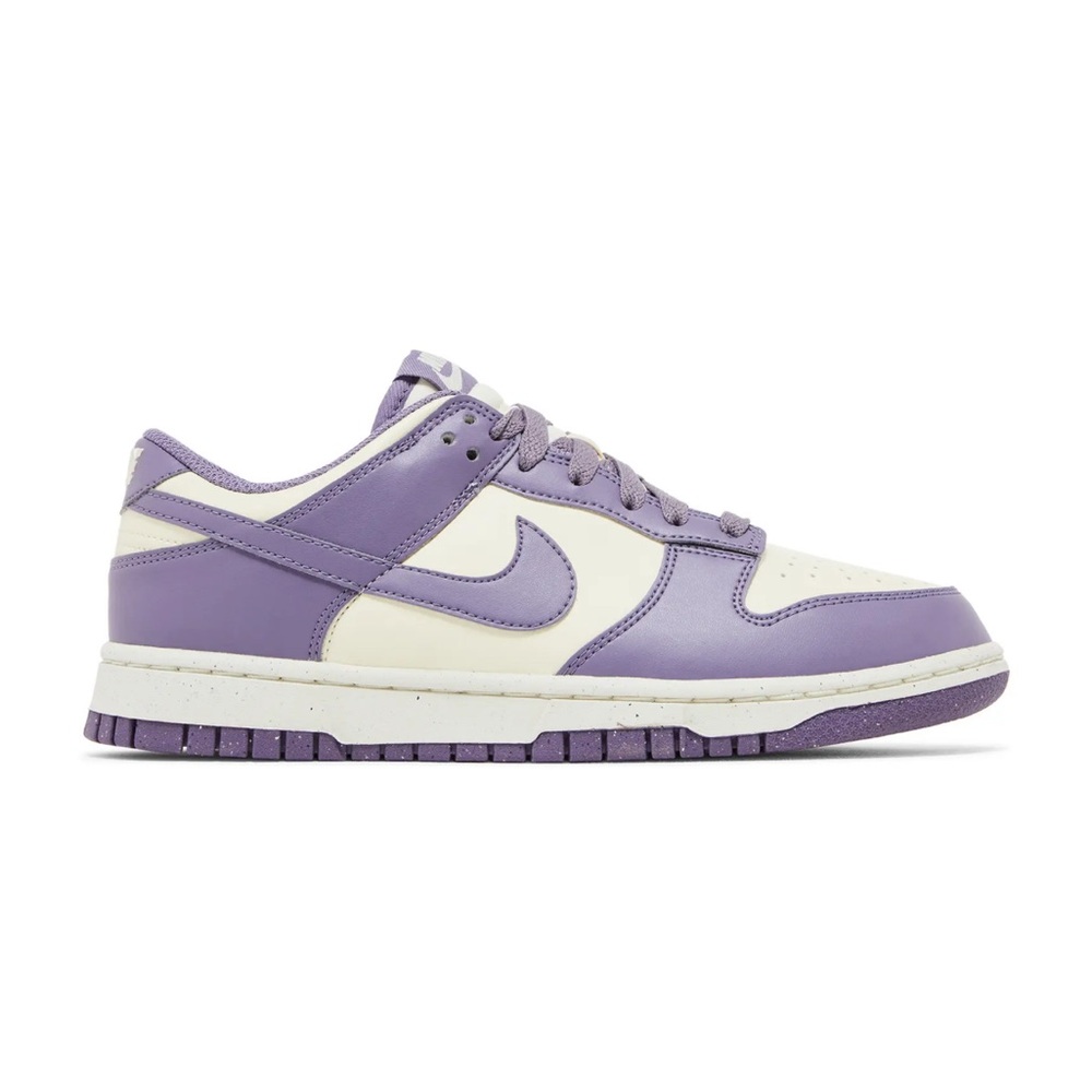Nike Dunk Low Next Nature Daybreak Purple and Cream
